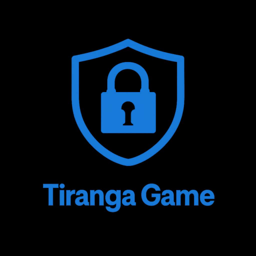 Icon representing security features for Tiranga Game account.