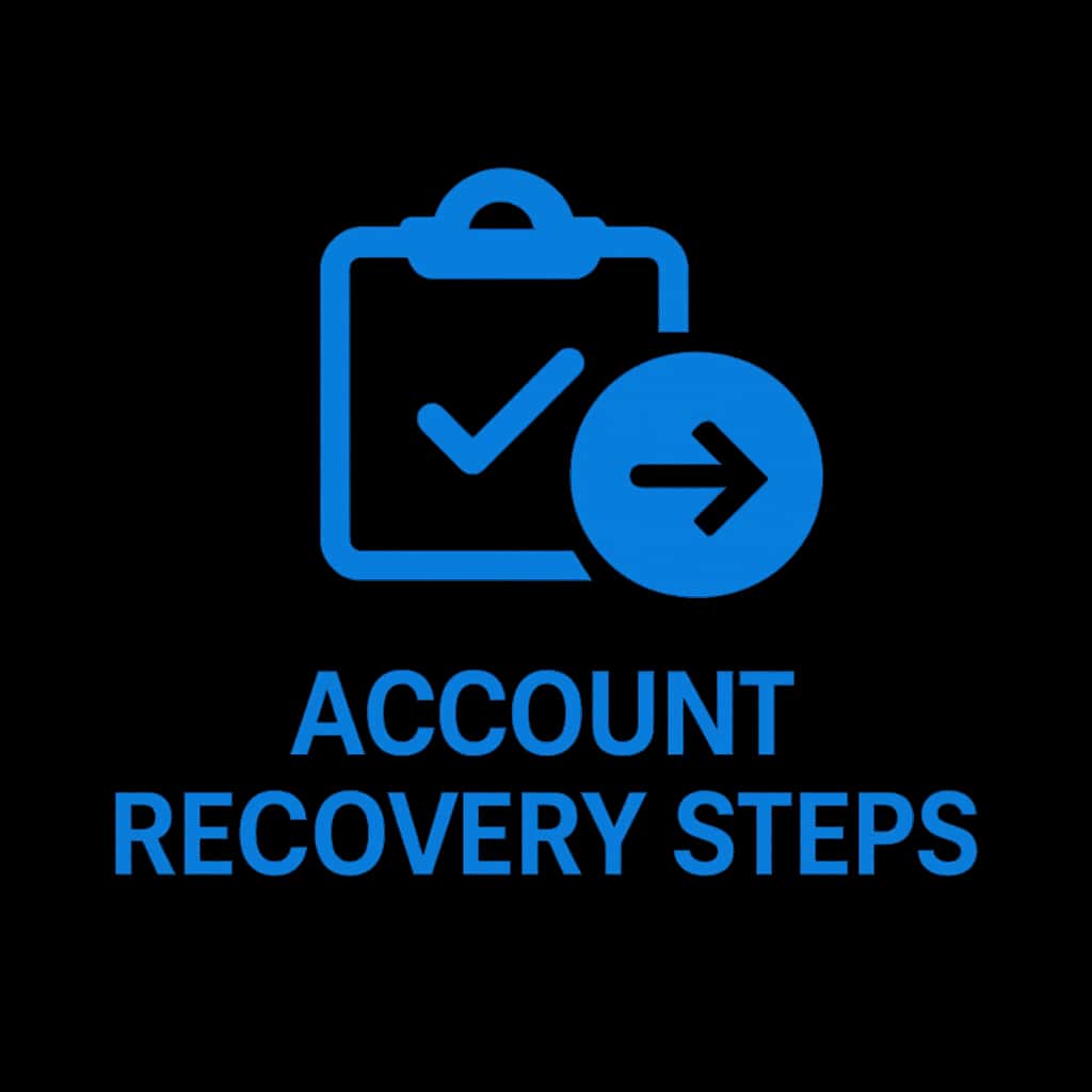 Icon representing account recovery for Tiranga Game.