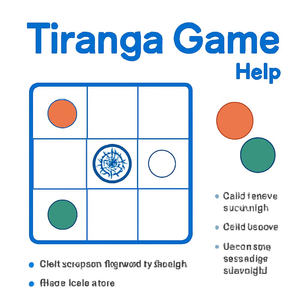 An illustration detailing login assistance for Tiranga Game.