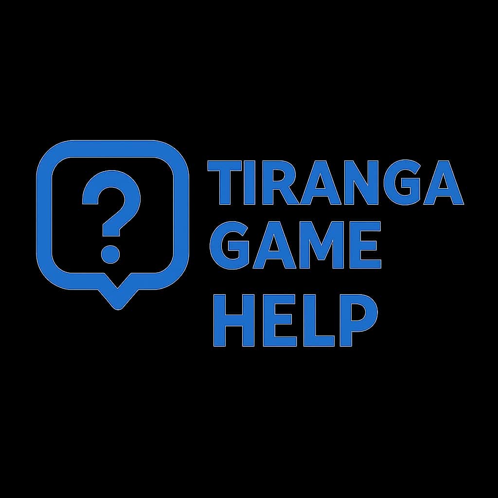 A badge symbolizing support for Tiranga Game.