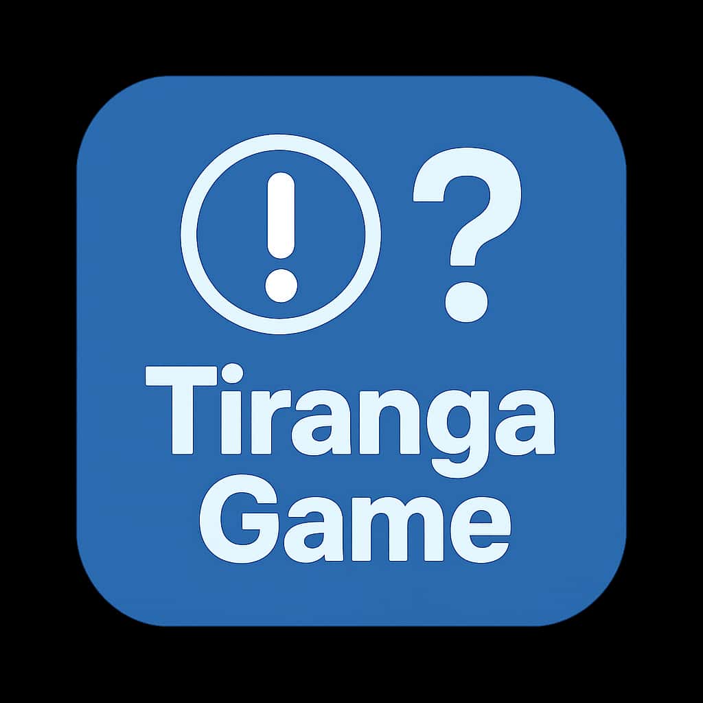 Icon representing login assistance for Tiranga Game.